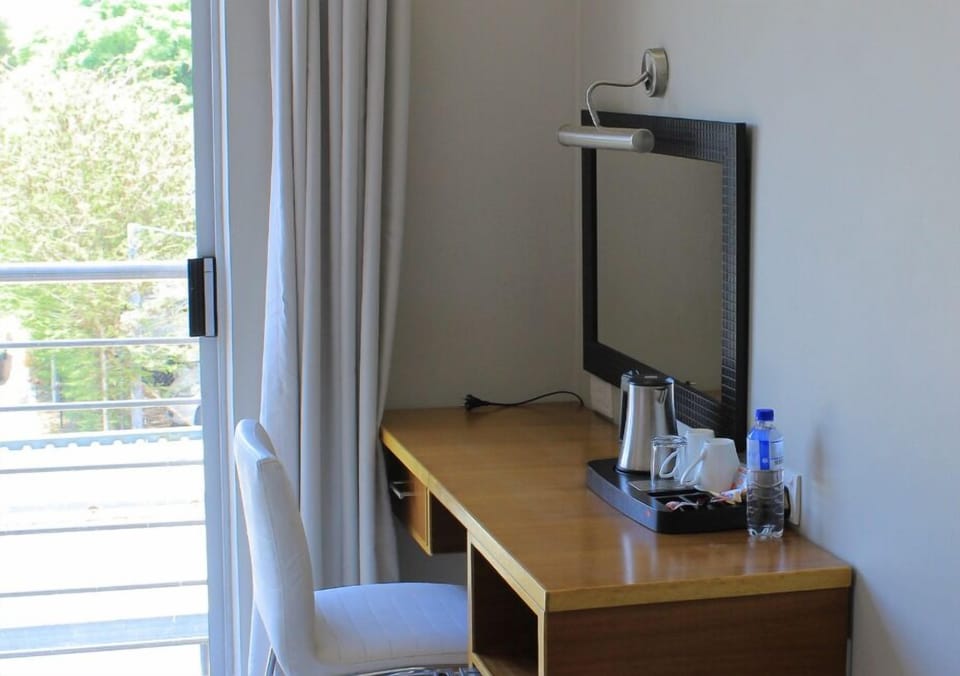 Comfort Double Room, City View | In-room safe, desk, laptop workspace, soundproofing