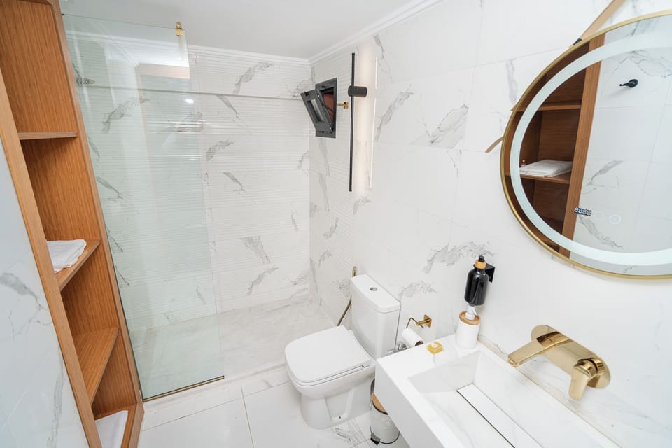 Comfort Suite, Housekeeping, Resort View | Bathroom | Shower, hair dryer, towels, soap