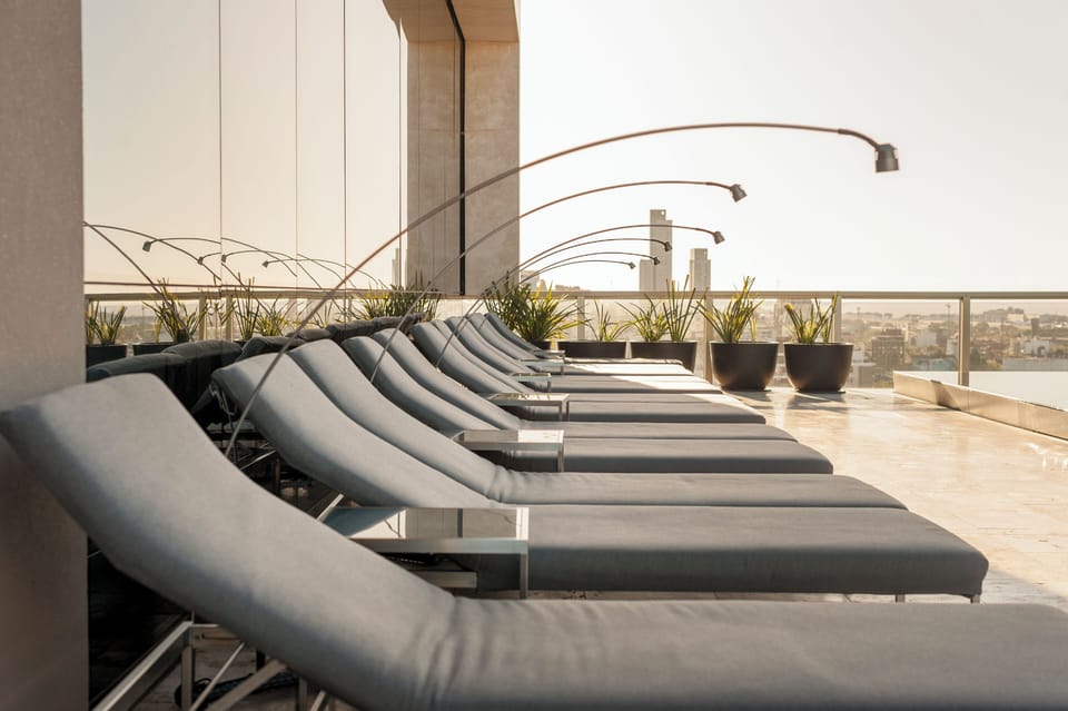 Rooftop terrace