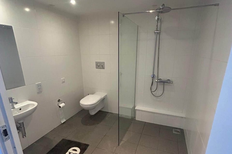 Shower, towels