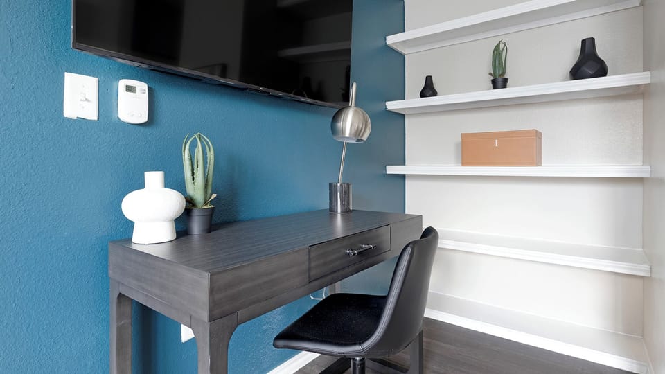 Apartment | Living area | 50-inch Smart TV with digital channels