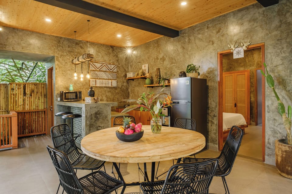 Villa, Balcony, Garden View | Living area