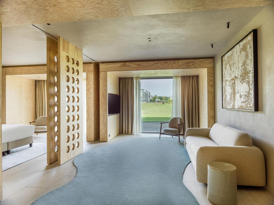 Minibar, desk, soundproofing, free cribs/infant beds