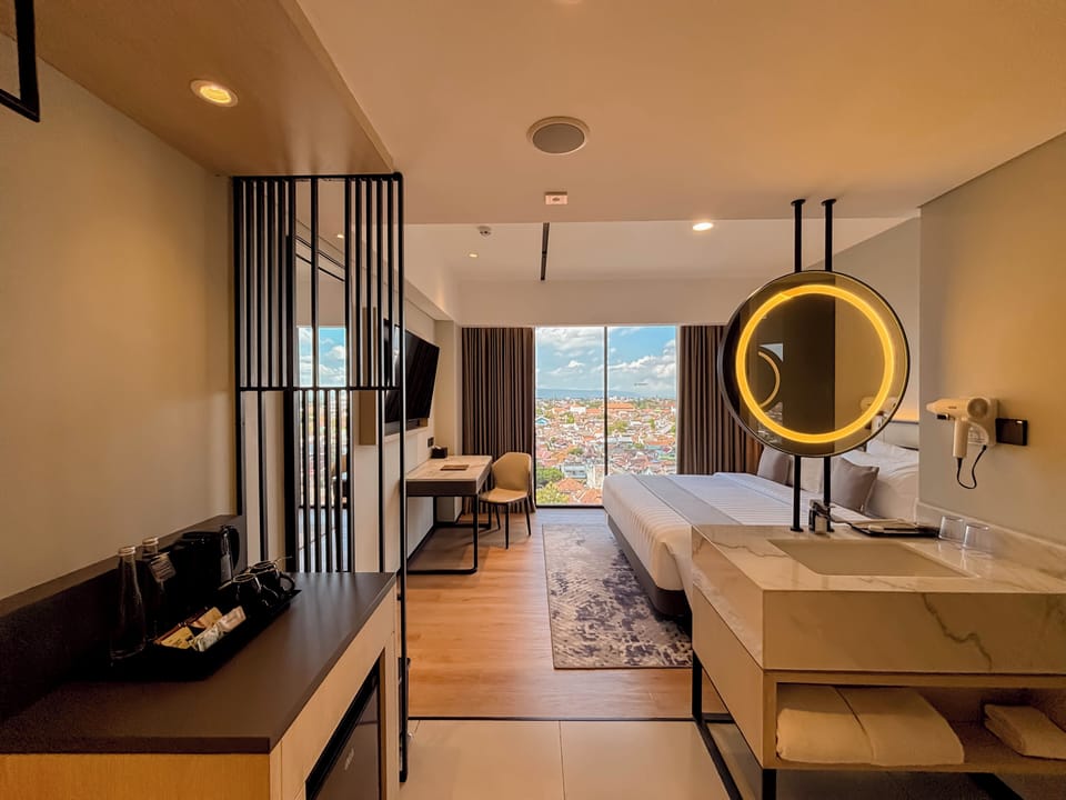 Deluxe Double Room, City View | View from room