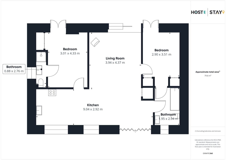 House | 2 bedrooms
