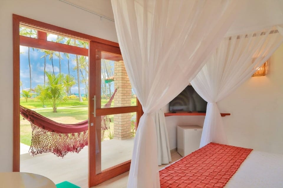 Double Bungalow with Sea View | Living area | 42-inch Smart TV with digital channels