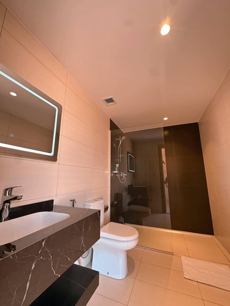 Deluxe Double Room | Bathroom | Shower, free toiletries, towels, soap