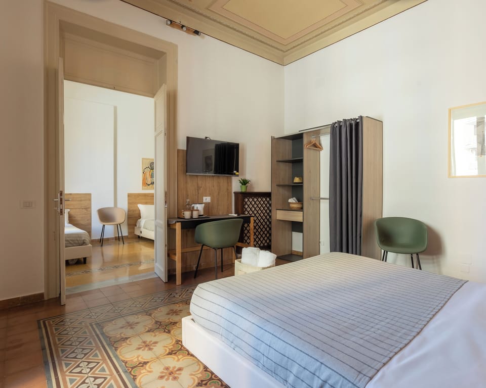 Family Quadruple Room | Desk, free WiFi