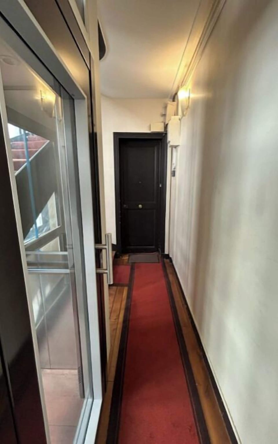 Interior entrance