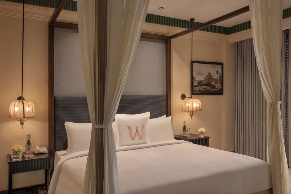 Premium bedding, down comforters, Select Comfort beds, in-room safe
