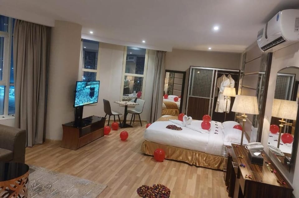 Blackout drapes, iron/ironing board (on request), WiFi (free)