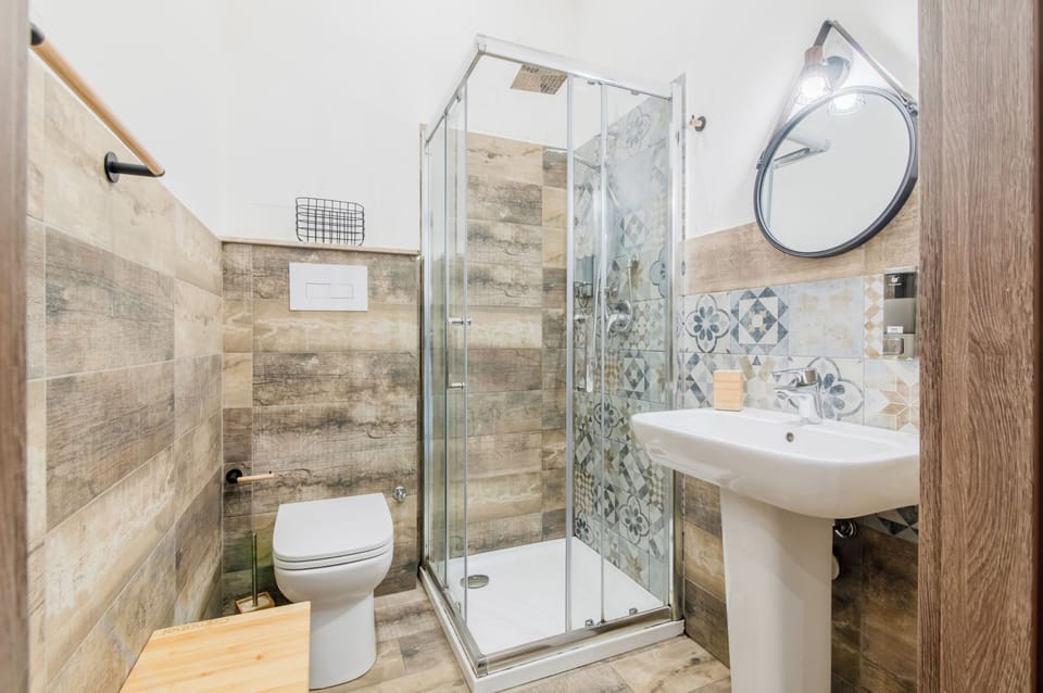 Economy Room, Balcony | Bathroom | Shower, hair dryer, towels, soap