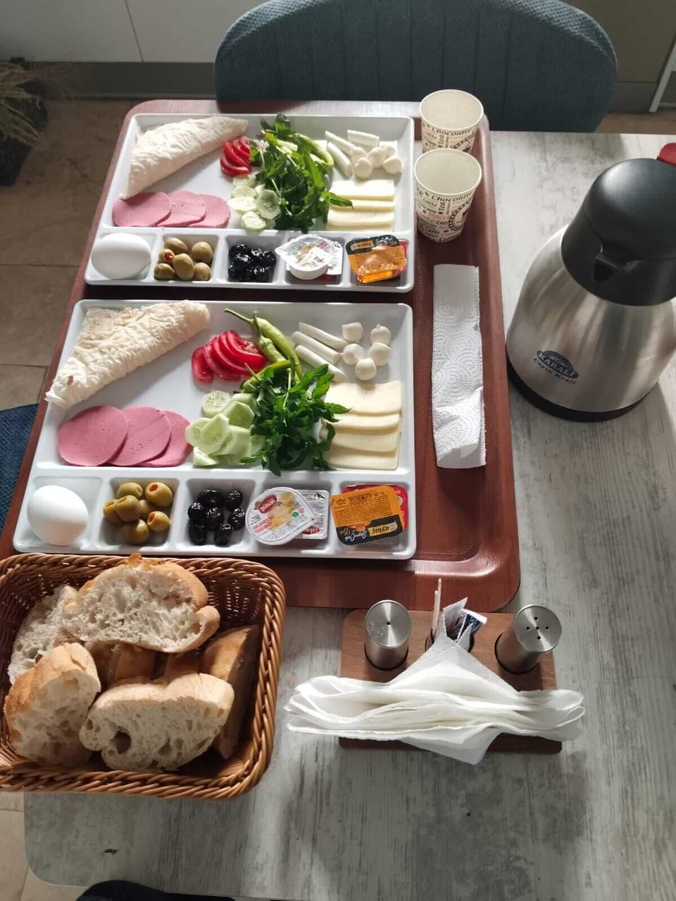 In-room dining