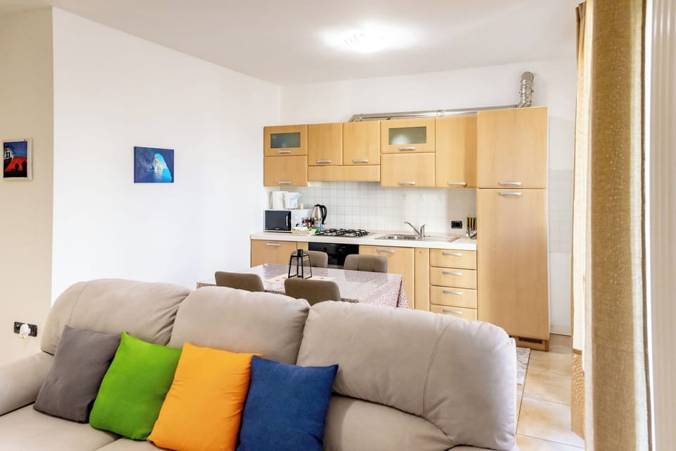 Luxury Apartment, 2 Bedrooms | Private kitchen | Full-size fridge, microwave, oven, dishwasher