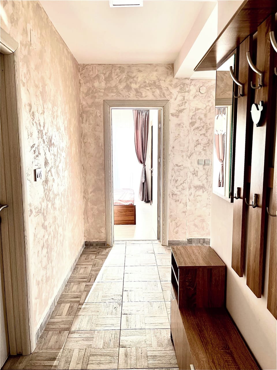 Apartment, Sea View | Laptop workspace, blackout drapes, iron/ironing board, free WiFi