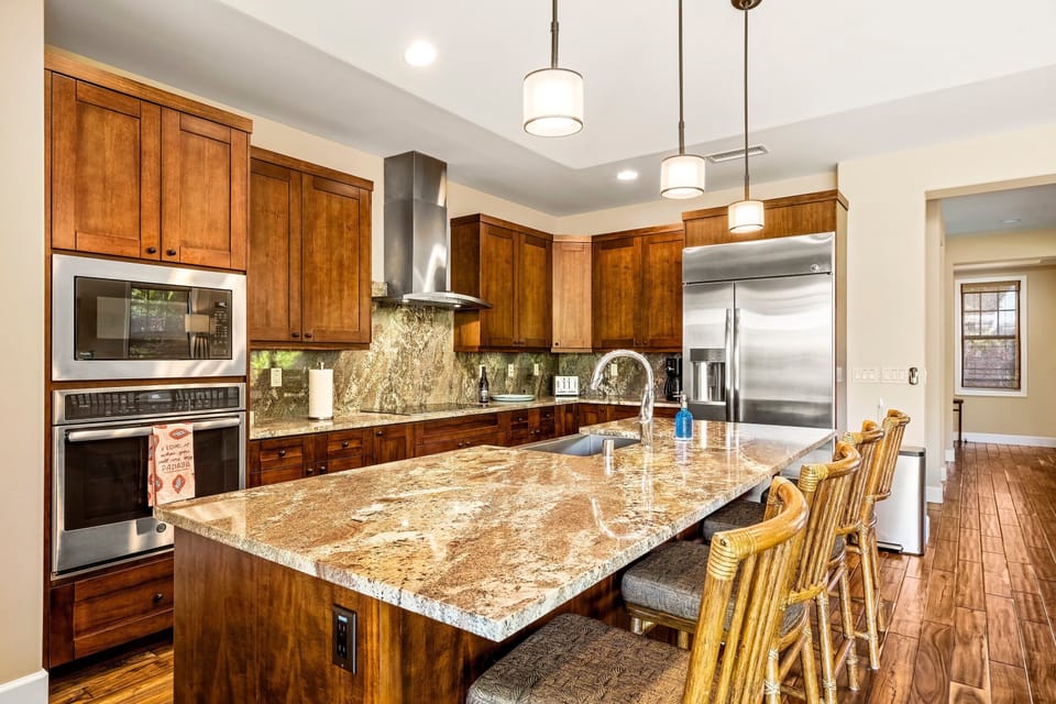 House, Multiple Beds, Lanai, Garden View (Holua Kai 37) | Private kitchen
