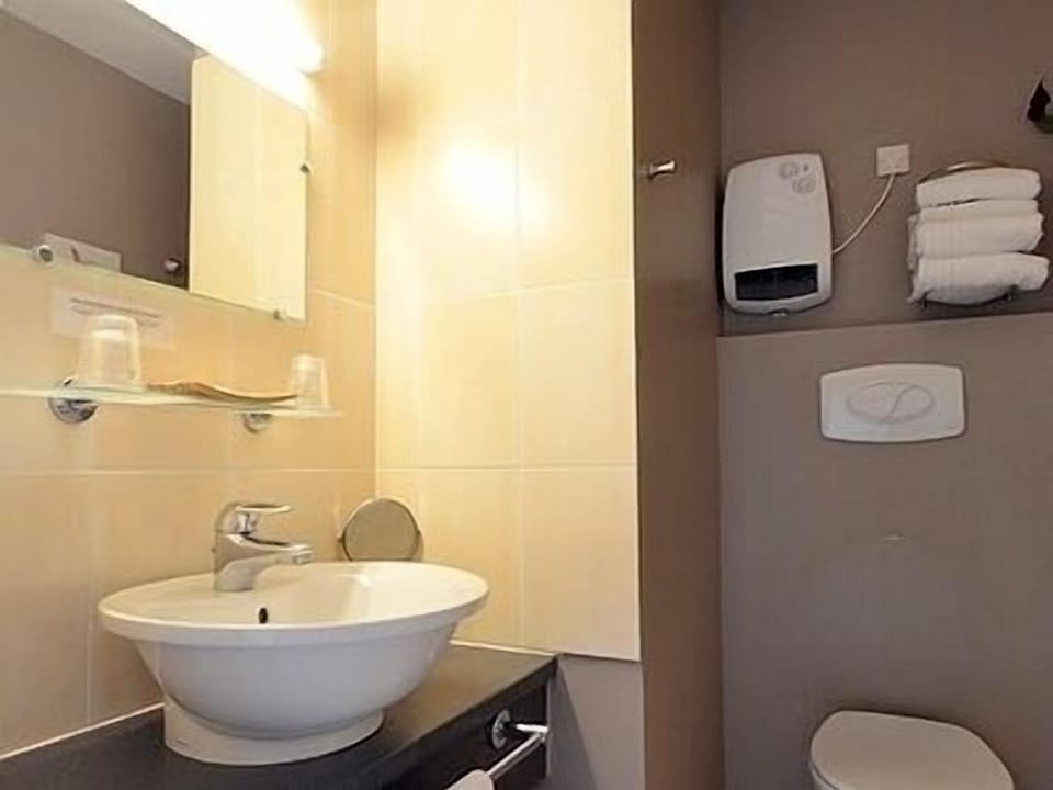 Free toiletries, hair dryer, towels, soap