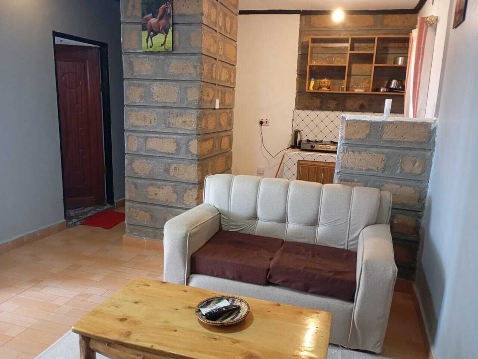 Deluxe Apartment, City View | Living area | 34-inch Smart TV with digital channels