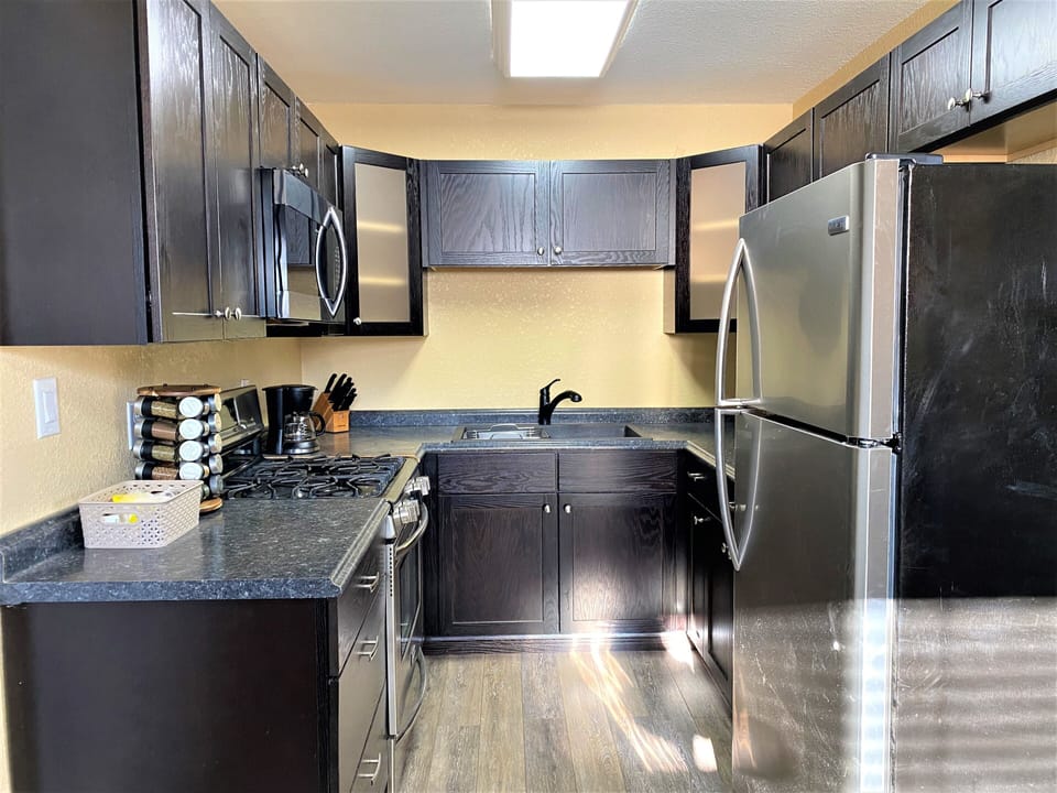Coho Apartment (In Barndominium) | Premium bedding, individually decorated, individually furnished