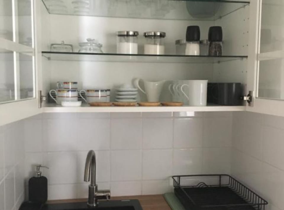 House (Three Bedroom House) | Private kitchen | Fridge