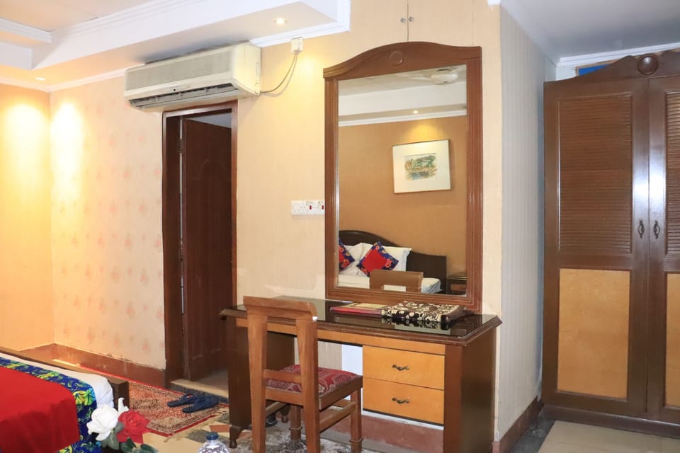 Deluxe Double Room, Air conditioning, City View | In-room safe, desk, laptop workspace, soundproofing