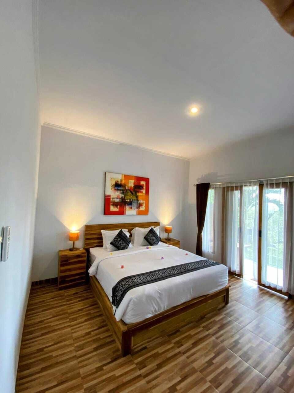 Deluxe Double Room, Balcony, Garden View | Desk, laptop workspace, free WiFi
