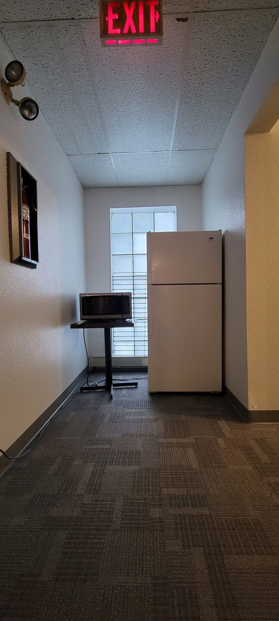 Shared fridge, shared microwave