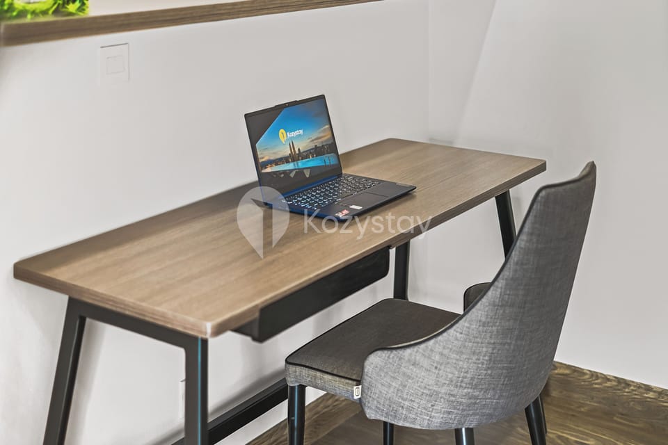 Apartment, 2 Bedrooms, City View | Laptop workspace, iron/ironing board, free WiFi