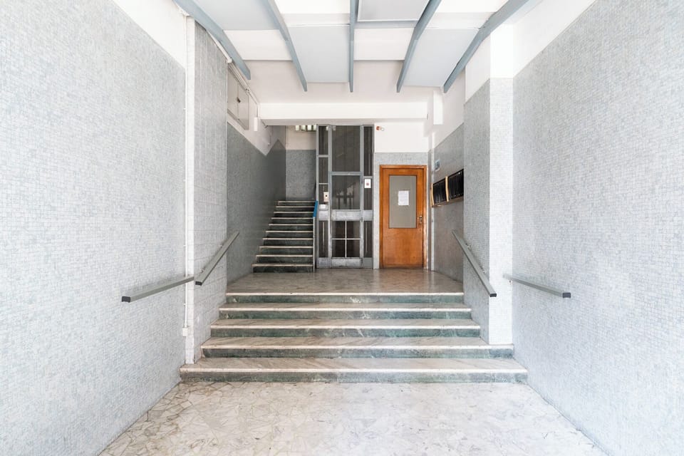 Interior entrance
