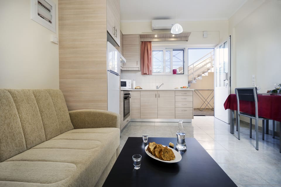 Apartment, 1 Bedroom, Garden View (Semi basement) | Living room | LCD TV, DVD player