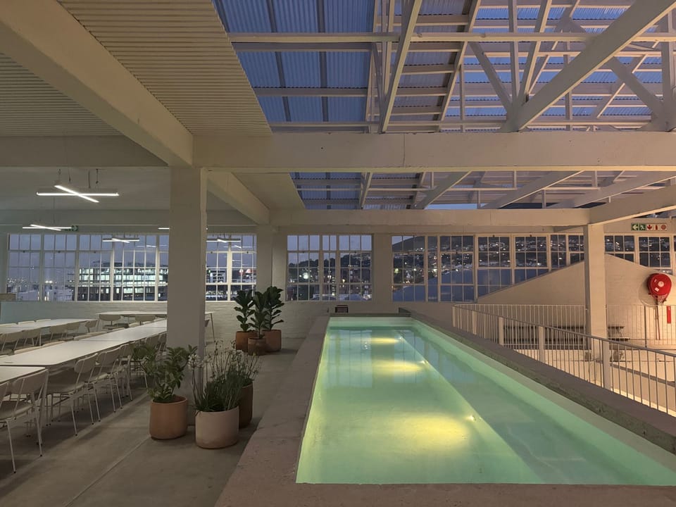 Rooftop pool