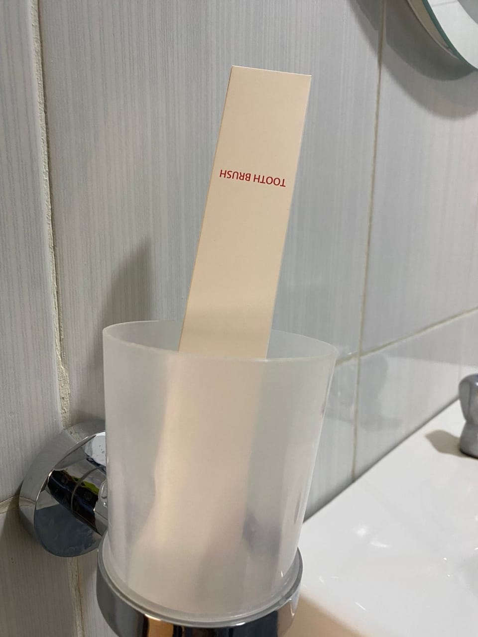 Shower, rainfall showerhead, slippers, bidet