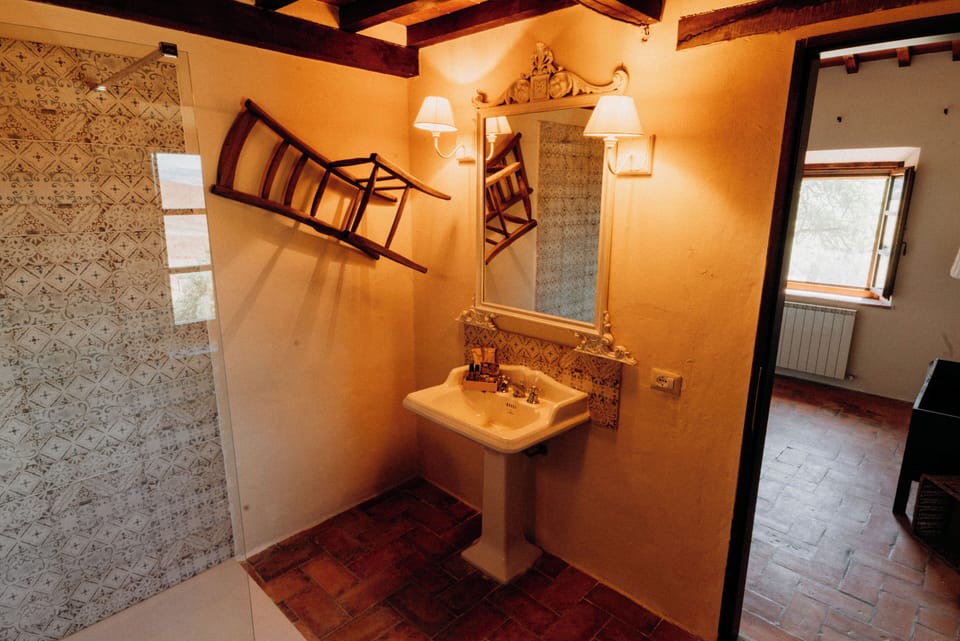 Double Room, Hill View | Bathroom | Free toiletries, hair dryer, slippers, towels