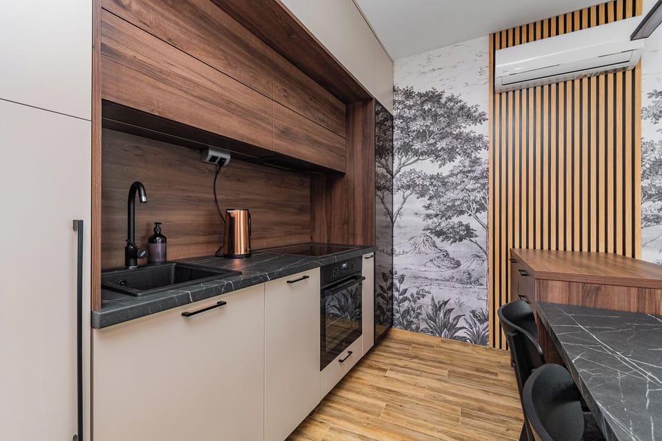 Comfort Apartment | Private kitchen | Electric kettle