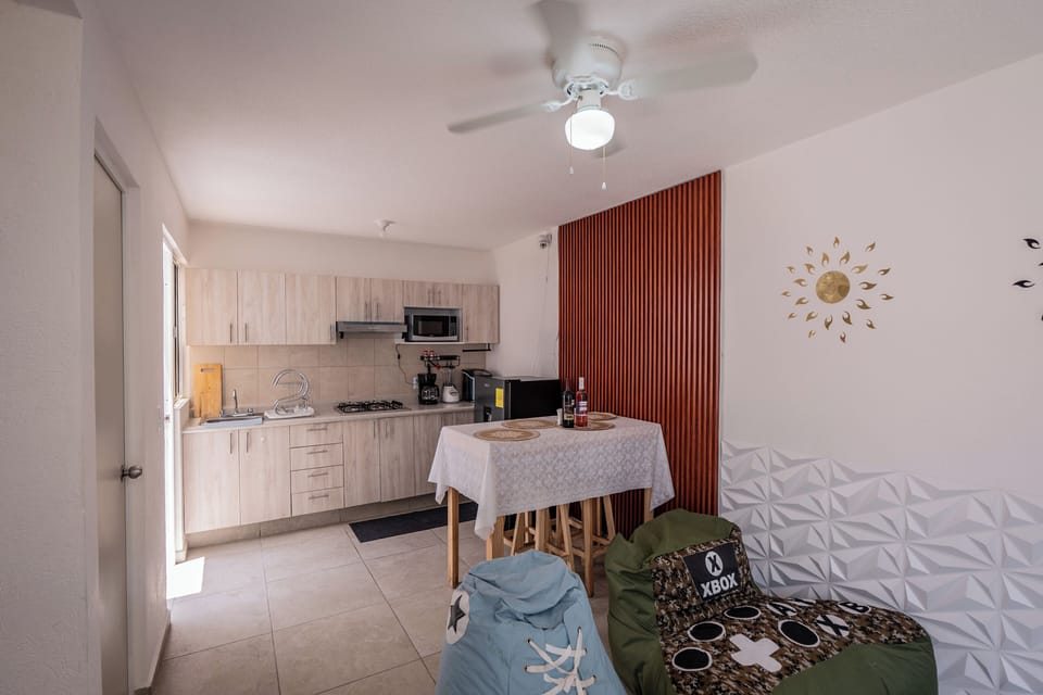 Family House, Pool View | Private kitchen
