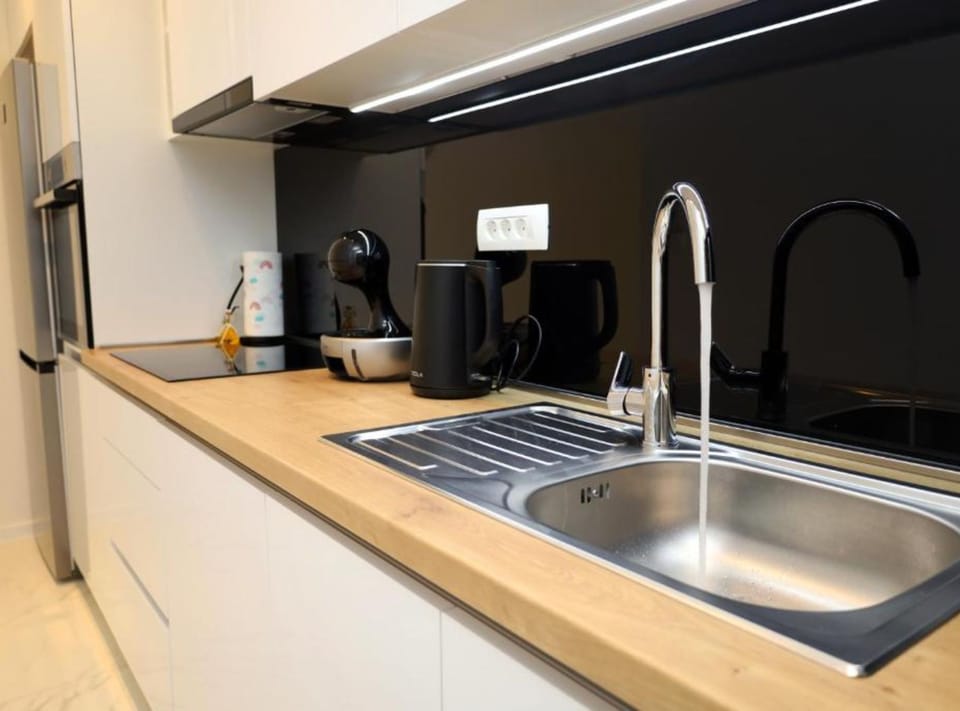 Apartment (Two Bedroom Apartment with Terrace) | Private kitchen | Fridge