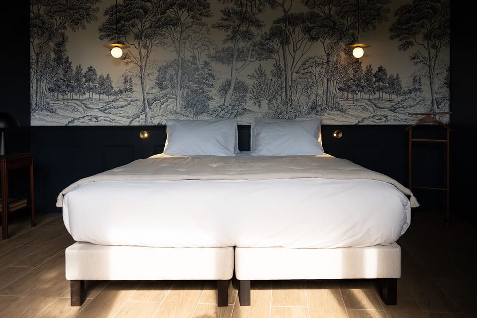 Double or Twin Room, Garden View | Egyptian cotton sheets, premium bedding, individually decorated