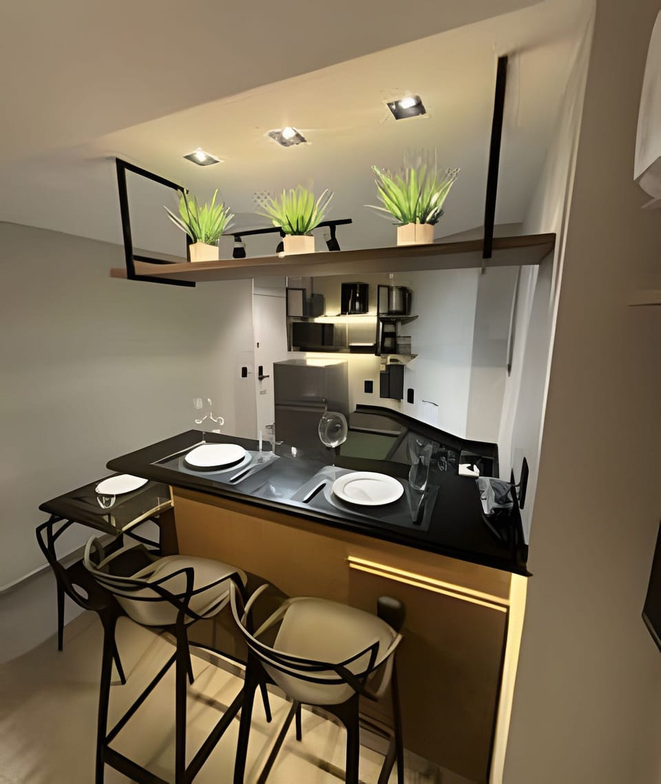 Comfort Loft, Non Smoking, Sea View | Private kitchen | Full-size fridge, microwave, stovetop, electric kettle