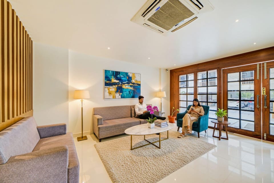 Lobby sitting area