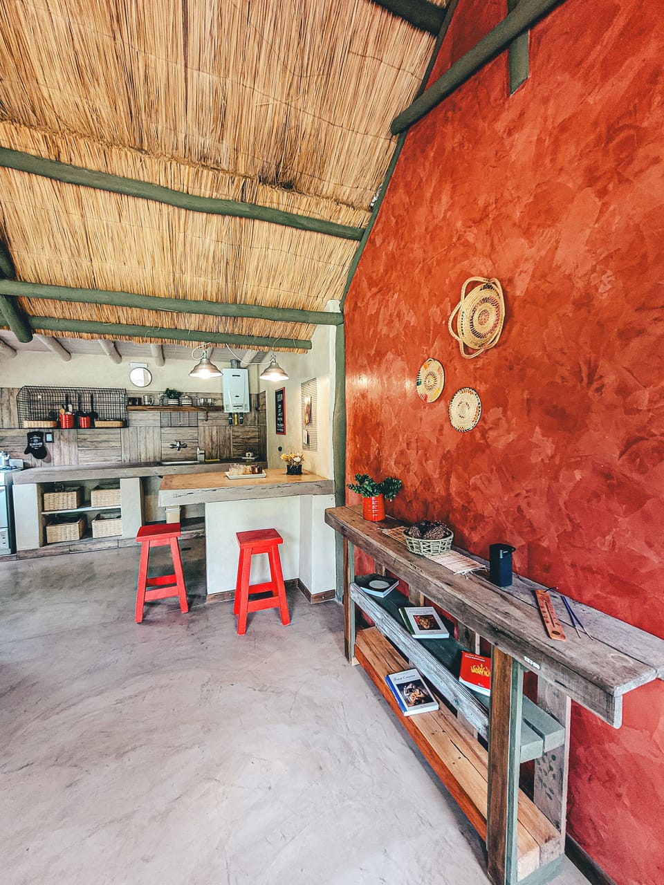 Exclusive Cabin, Patio, Park View | Private kitchen | Fridge, microwave, oven, stovetop