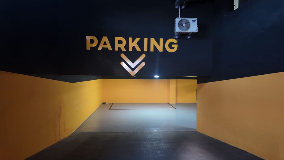 Free valet parking