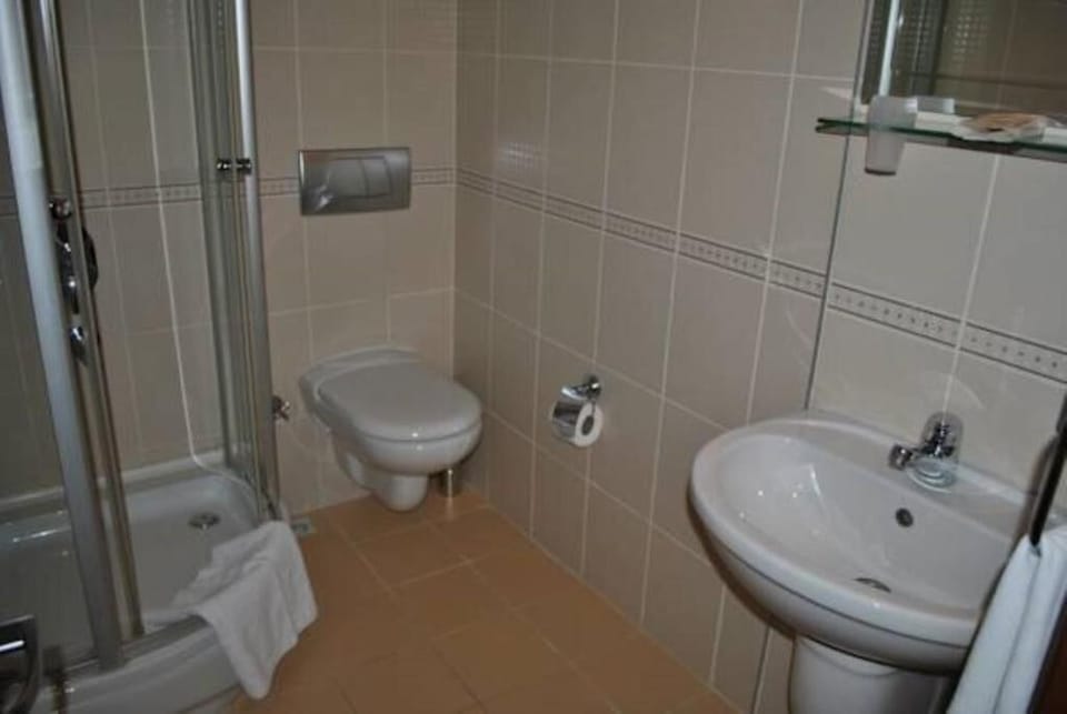 Free toiletries, hair dryer, slippers, towels