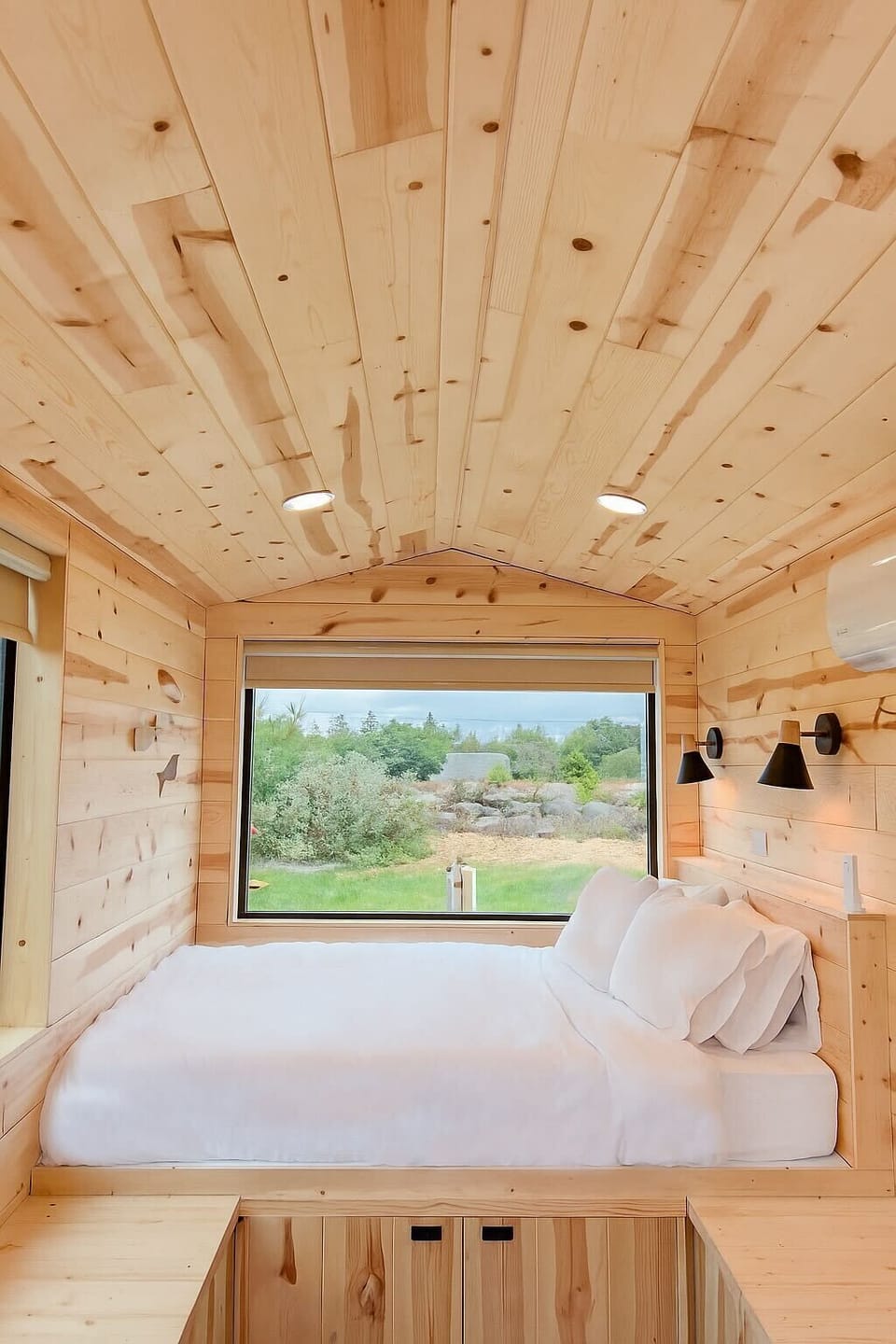 Premium Cabin | Egyptian cotton sheets, premium bedding, Select Comfort beds, free WiFi