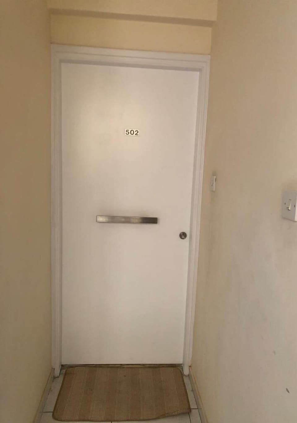 Interior entrance