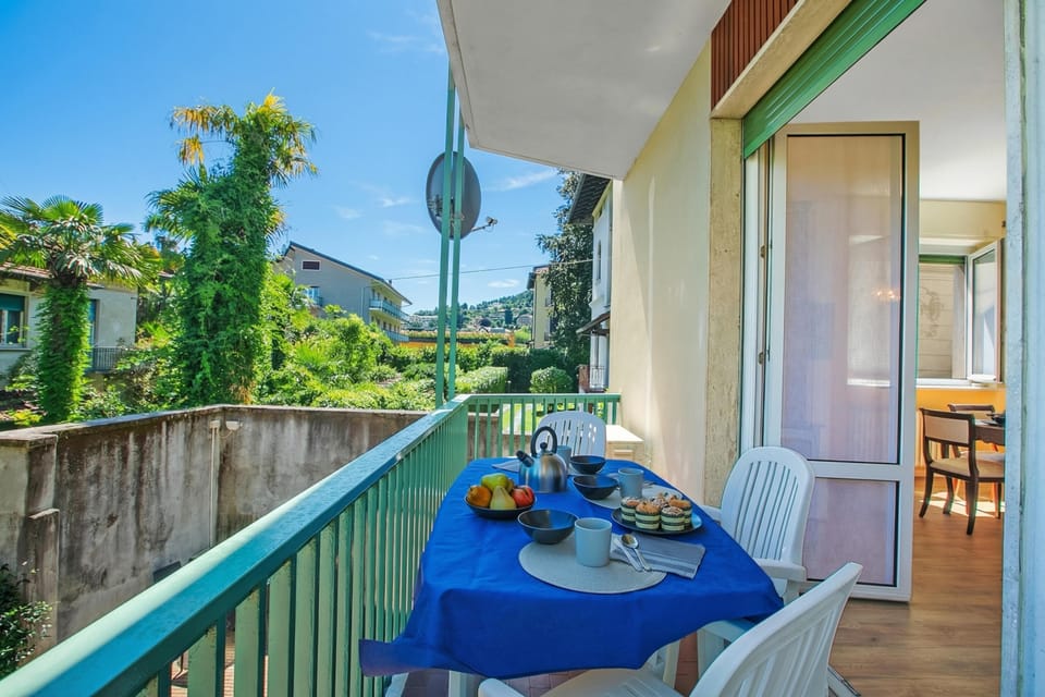 Family Apartment, 1 Bedroom, Air conditioning (Strixia Apartment - 50m From Lake) | Outdoor dining