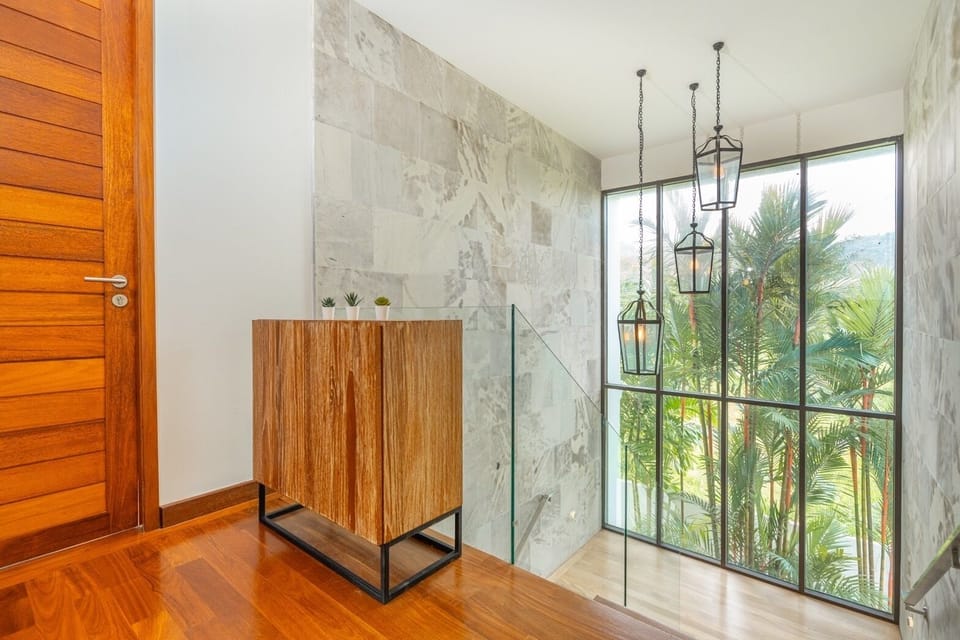 Villa, 3 Bedrooms, Balcony, Pool View | Living area | 43-inch Smart TV with digital channels, Netflix, streaming services
