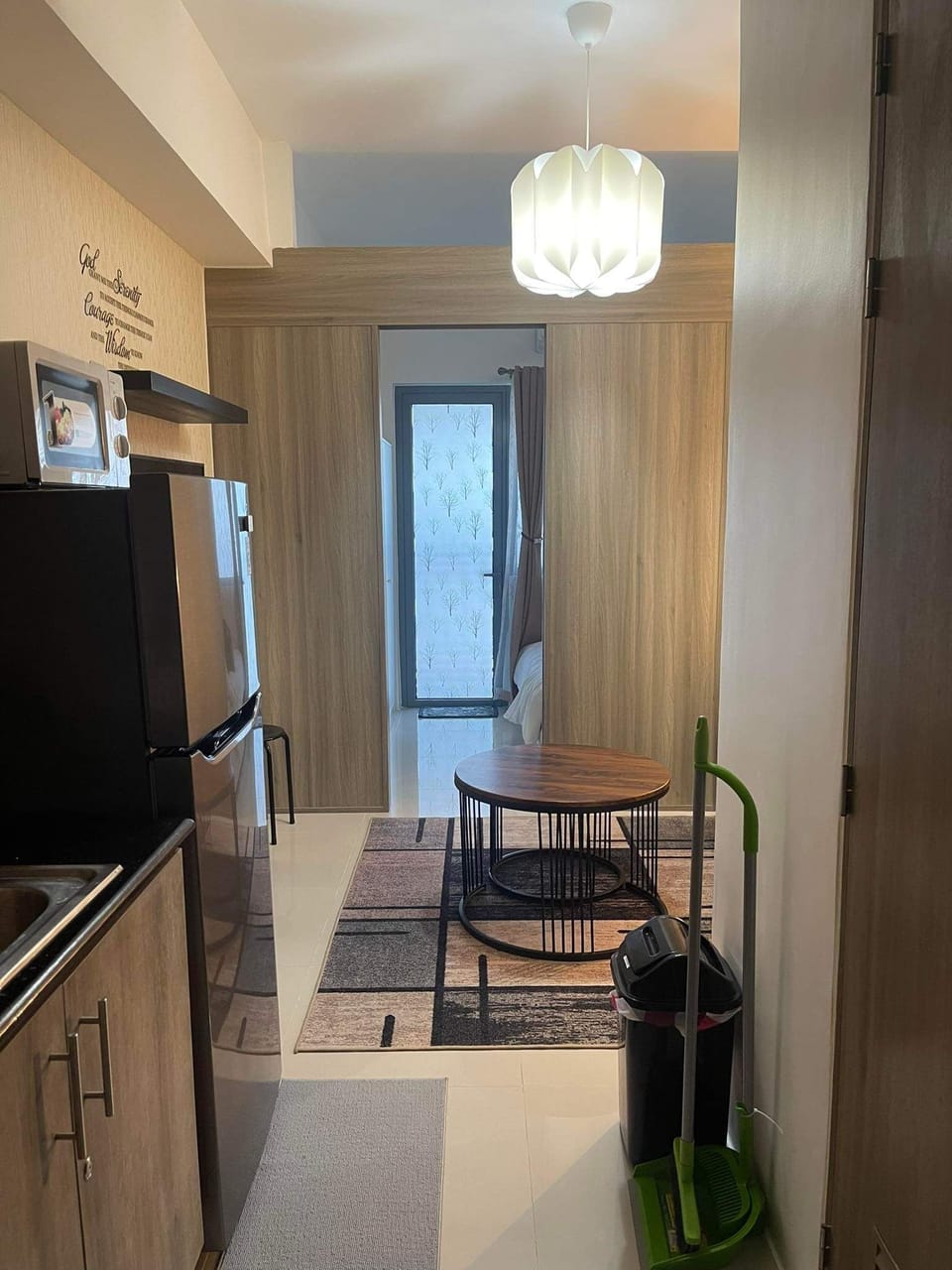 Basic Condo, 1 Bedroom, Balcony, Pool View | Private kitchen | Full-size fridge, microwave, stovetop, rice cooker