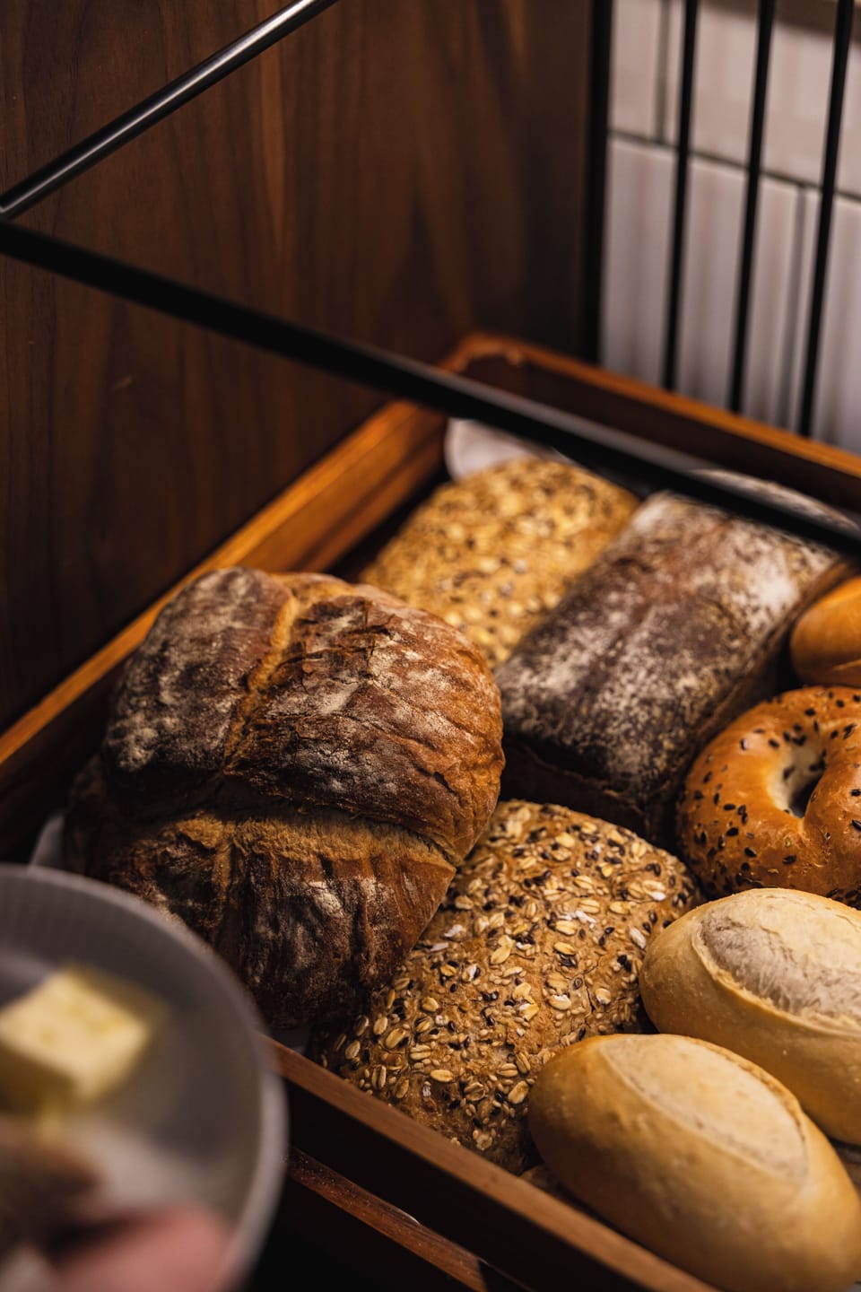 Daily buffet breakfast for a fee