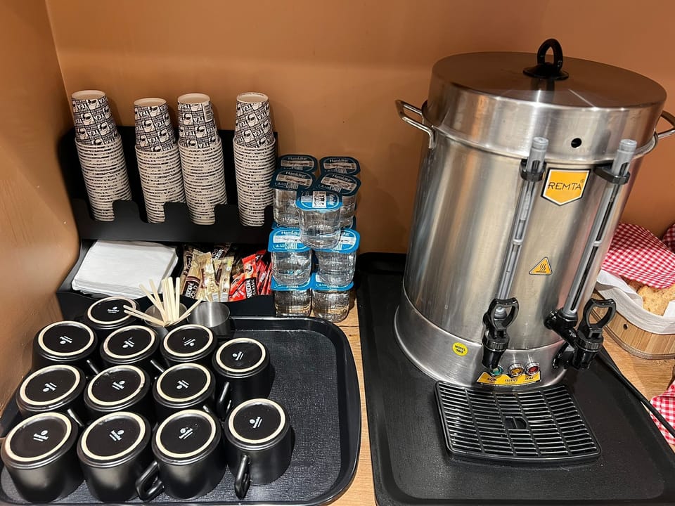 Free daily on-the-go breakfast