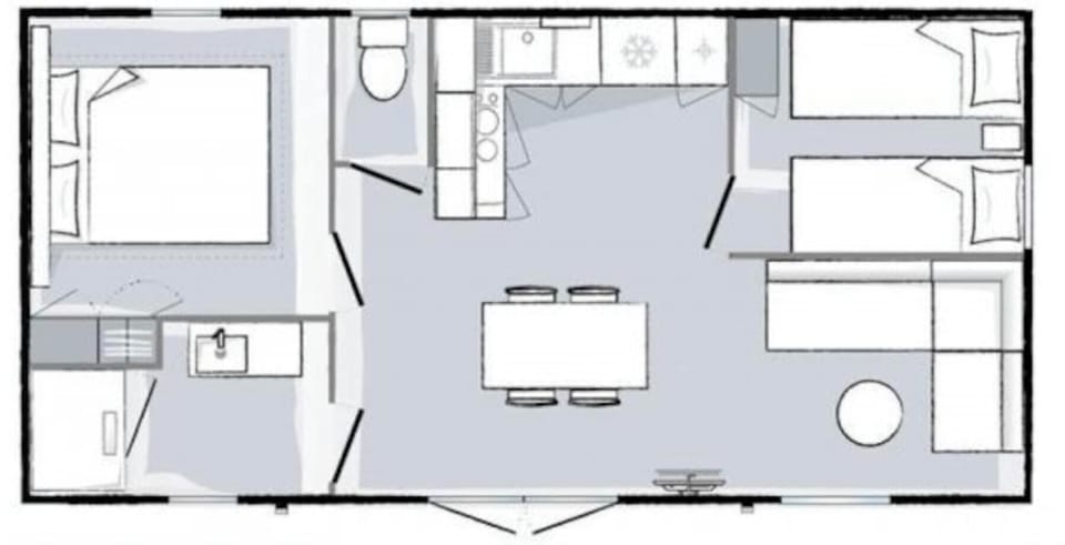 Mobile Home | Floor plan
